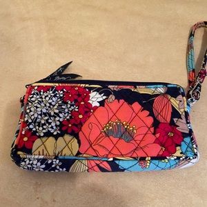 Classic Vera Bradley wristlet